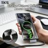 1M Nylon Braided Right Angle Type C to C Cable,USB C2.0 90+180°Aluminum Shell 100W PD Laptop Charging USB C Cable