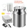 10 л Доильный аппарат для коров/коз 220 В Электрический/пульсирующий доильный аппарат для коров Ведро из нержавеющей стали Вакуумный насос
