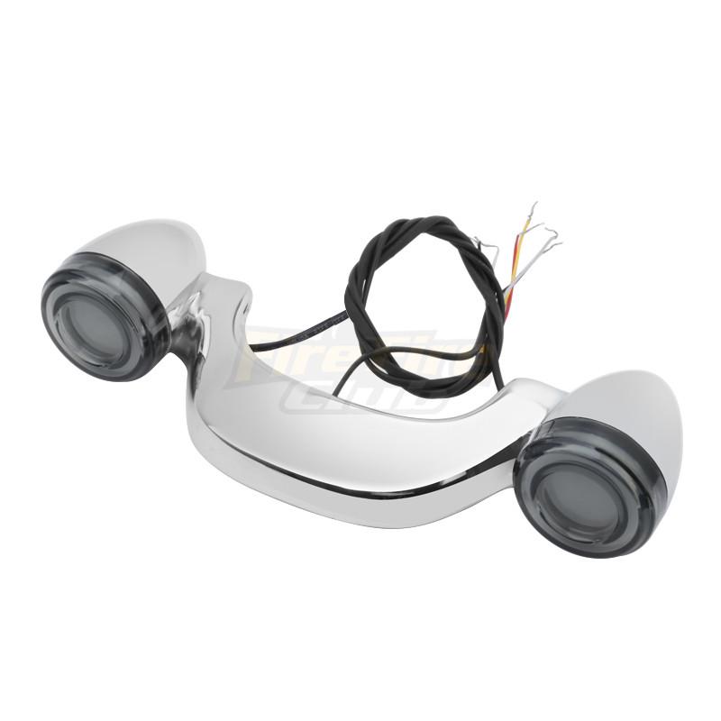 Светодиодный задний указатель поворота для мотоцикла, стоп-сигнал, лампа для Harley Touring Street Road Glide CVO на заказ FLHX FLTRU FLTRX