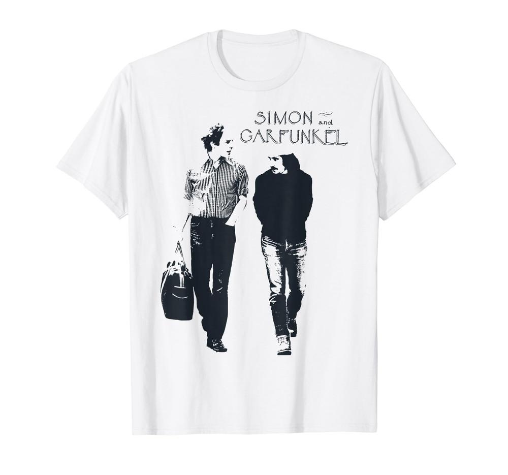 Simon amp; Garfunkel Walking Gift For Fan All Size s to 5XL Tshirt QT1561 Unisex T-Shirt