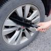 Car Detailing Brush Auto Wheel Brush Tire Cleaning Brushes Tools Car Rim Scrubber Cleaner Duster Handle Motorcycle Truck Wheels