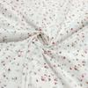 1Pc Fresh and Thin Little Floral Jacquard Dot Cotton Sewing Fabric Making Clothing Dress Cloth