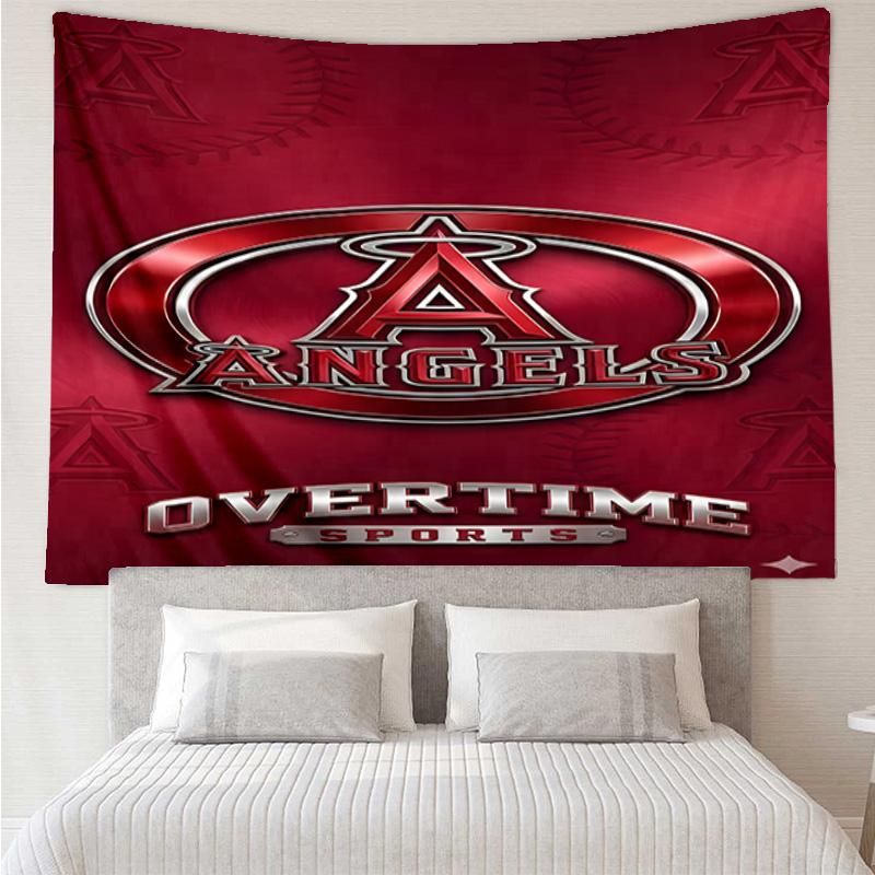 Anaheim Braves Graffiti Art Quick-Dry Tapestry Hanging for Bedroom,Livingroom, Playroom,Decor Art Room Wall Tapestry Holiday and Birthday Gifts