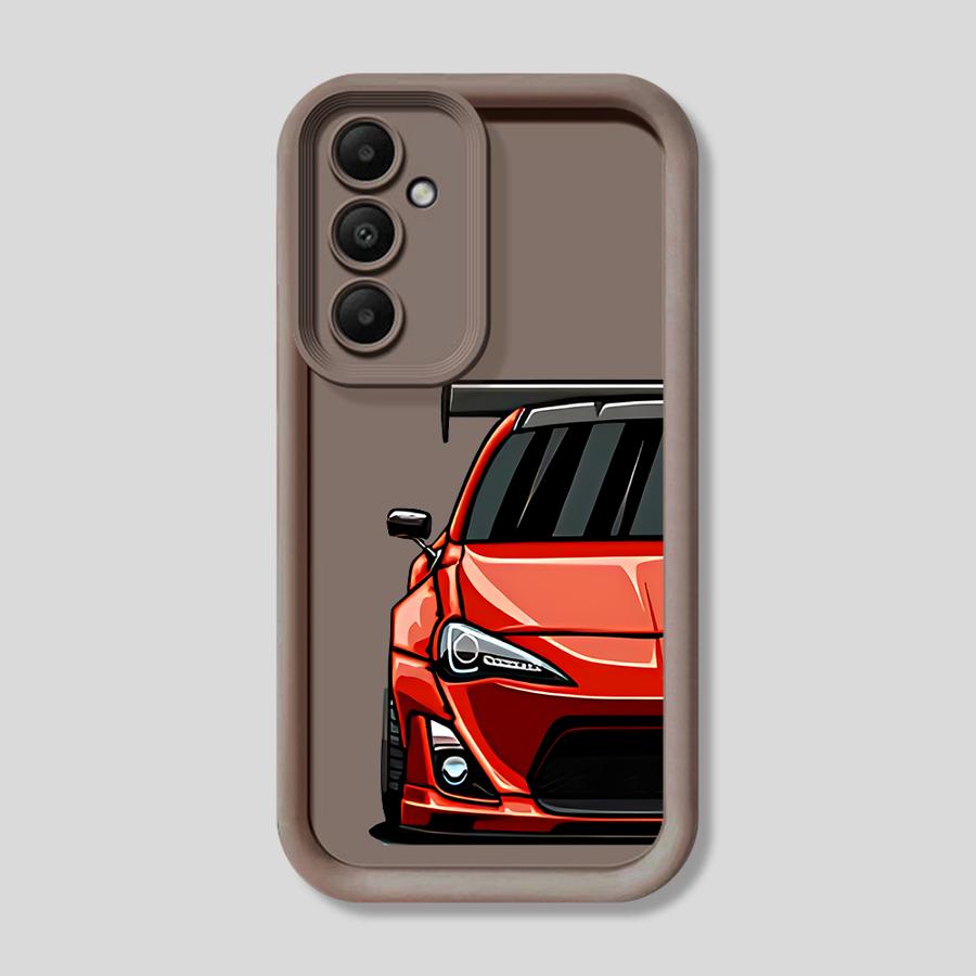 Япония JDM Спортивные Автомобили Мягкий Чехол для Телефона для Samsung Galaxy A15 A13 A50 A05 A20 A12 A06 A03s A04e A05s A11 A16