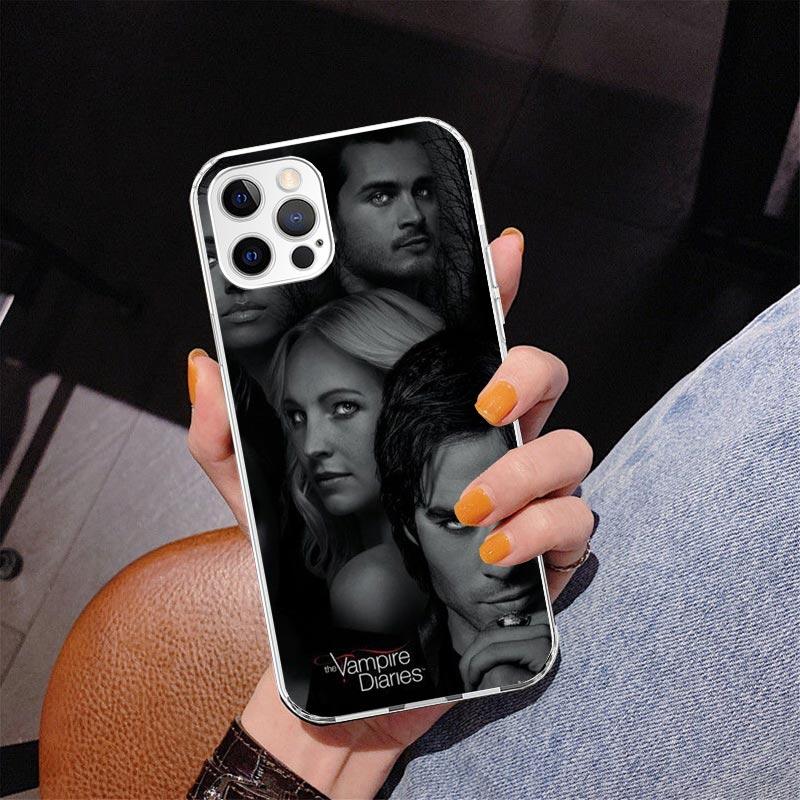 The Vampire Diaries Salvatore Phone Case For iPhone 17 Air 16 Pro Max 16E 15 + 14 Plus 11 12 13 Mini 7 8 SE Gift Print Cover Fun