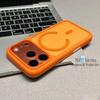 Совместим с iPhone 17 Pro Max: Магнитный прозрачный чехол с большим окном и защитой кнопок.