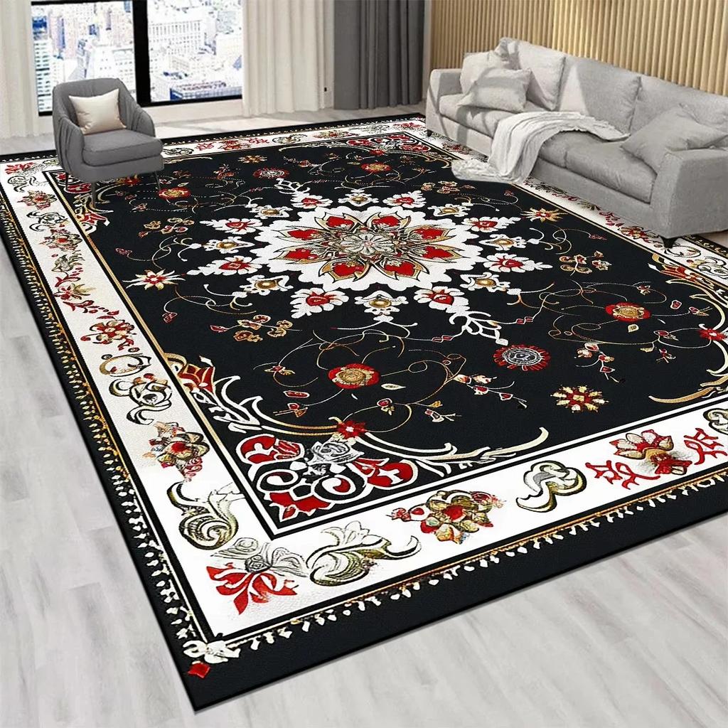 Роскошные персидские ковры для гостиной, спальни, барной зоны, напольные покрытия, противоскользящие коврики, украшения для дома