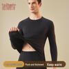 Yuzhaolin Men's Striped Thermal Underwear Set