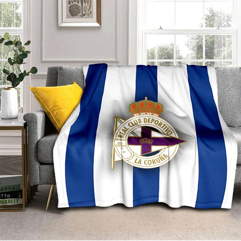 Deportivo Football Blanket Lightweight Ideal Bedding Blanket Perfect for Travel, Camping, Living Rooms, Offices, Sofas, Fan Christmas gift