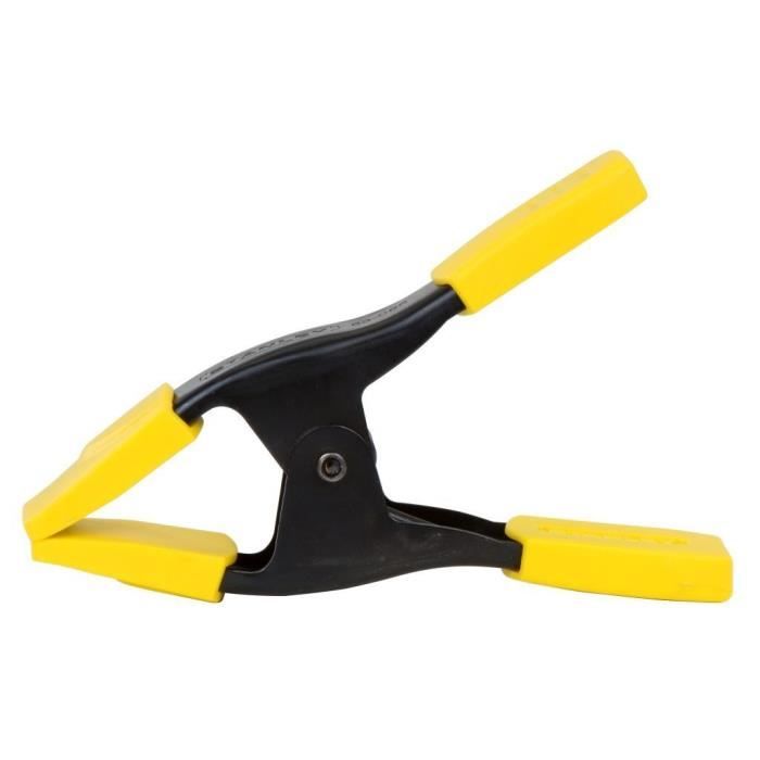 Pince ressort 50mm - stanley - corps en acier trempé - poignées ergonomiques