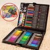 150 Colors Children's Drawing Set Pastel Watercolor Pen Soft Water Soluble Coloured Pencils Set