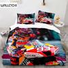 3D Print Marc Marquez 93 Bedding Set Duvet Cover Bed Set Quilt Cover Pillowcase Comforter King Queen Size Boys Adult Bedding