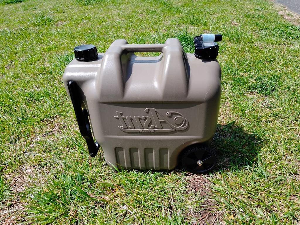 Tange Chemical Industry Water Tank 20L Disaster Prevention Disaster ASNT Wheel Tank