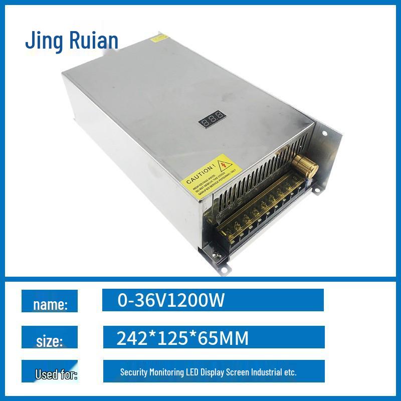 220V Adjustable Power Supply, 0-48V, 1000W/1200W High-Power DC Switch