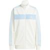 Originals Striped Logo Print Zip-Up Collar Jacket Women Jacket White IR7471