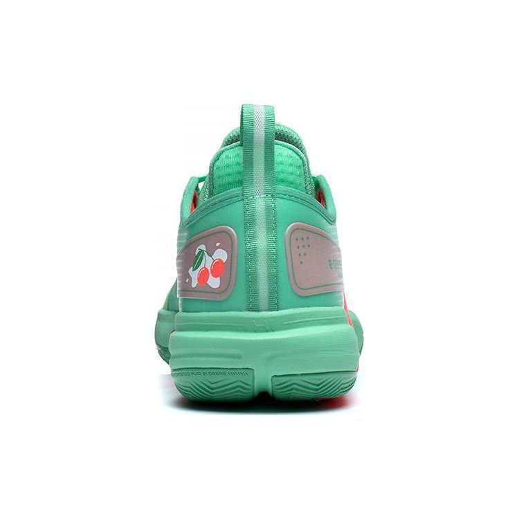 Баскетбольные кроссовки Li Ning Flash 9 Premium PRM Summer Edition из искусственной кожи с амортизацией, нескользящие, износостойкие, с низким верхом ABAT023-2