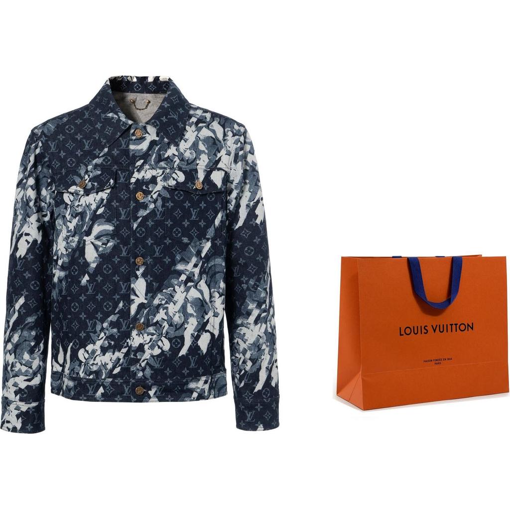 Louis Vuitton Куртки и Пальто Мужские Синие 1AF747