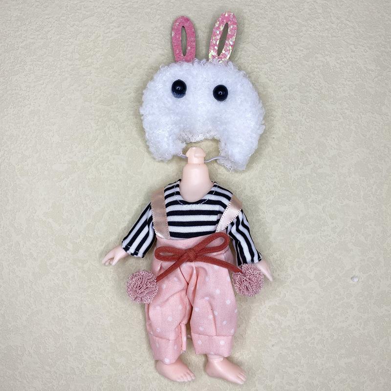 Только одежда, 15 см, мини-кукла, игрушка для девочек, полная одежда принцессы BJD, коллекция платьев, детская кукла, подарок