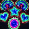 Plug-in Peacock Lights Sunflower Star Atmosphere Lights Fashion LED Lights  Holiday Party
