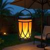 Новый солнечный фонарь-пламя для улицы IP65 водонепроницаемый ландшафтный светильник подвесные кемпинговые огни для двора сада мерцающее пламя декор