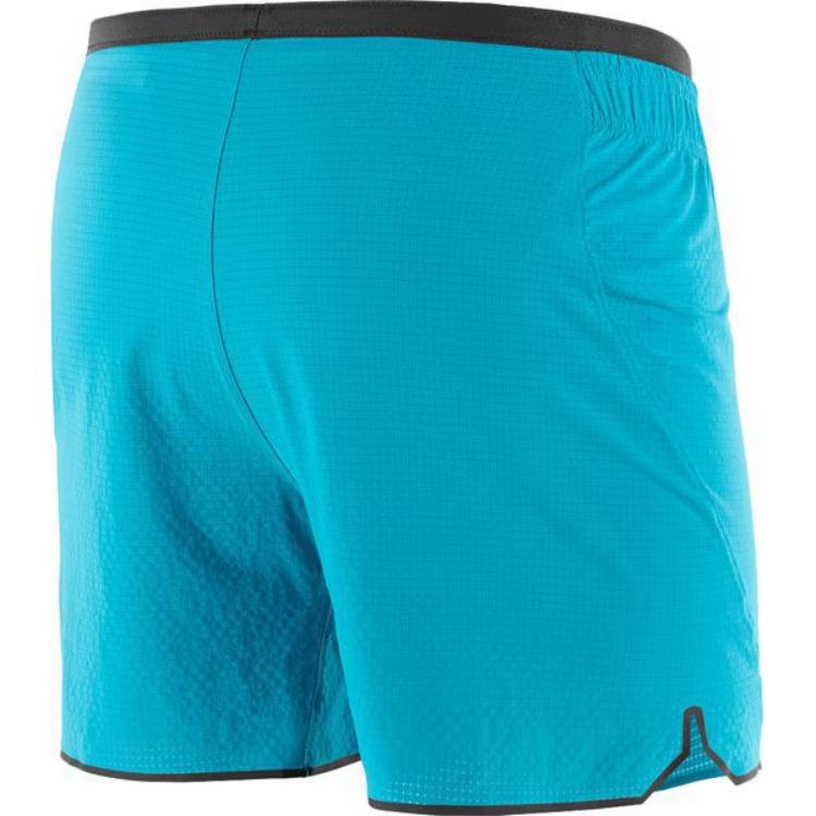 SALOMON Letter Print Fashion Comfortable Versatile Skin-Friendly Casual Shorts Unisex Shorts Deep-Peacock-Blue LC2180800