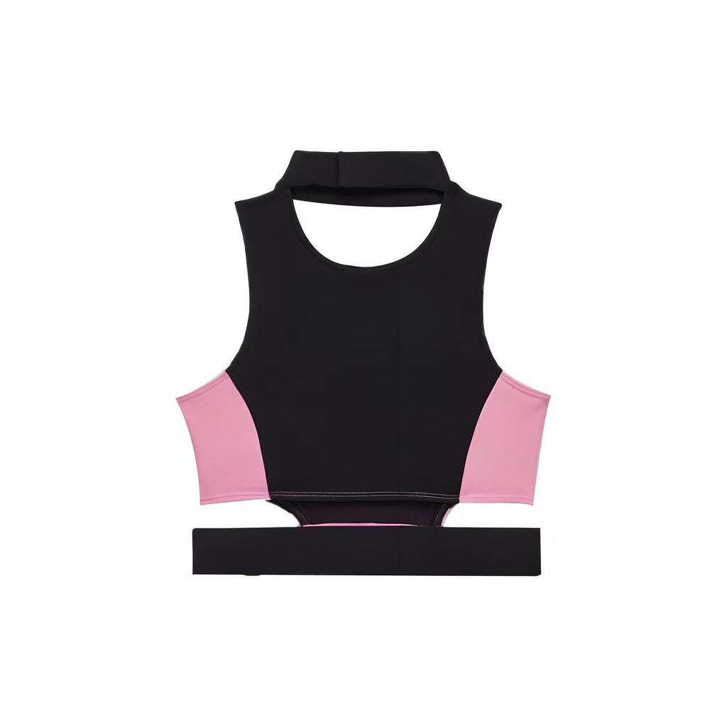 Nike Womens X Ambush Crop Top Magic Flamingo/Black Women Tops Pink CV0548-693