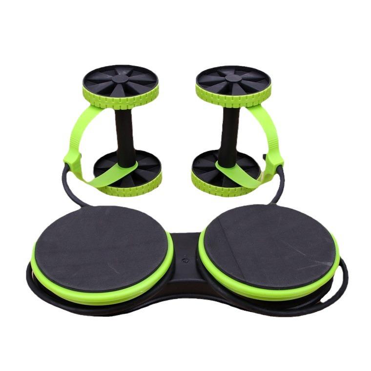 Складное многофункциональное колесо для пресса с тяговым канатом для домашнего фитнеса