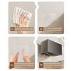 Waterproof Roll Paper Storage Rack Punch-Free Paper Towel Holder  Bathroom Accessories