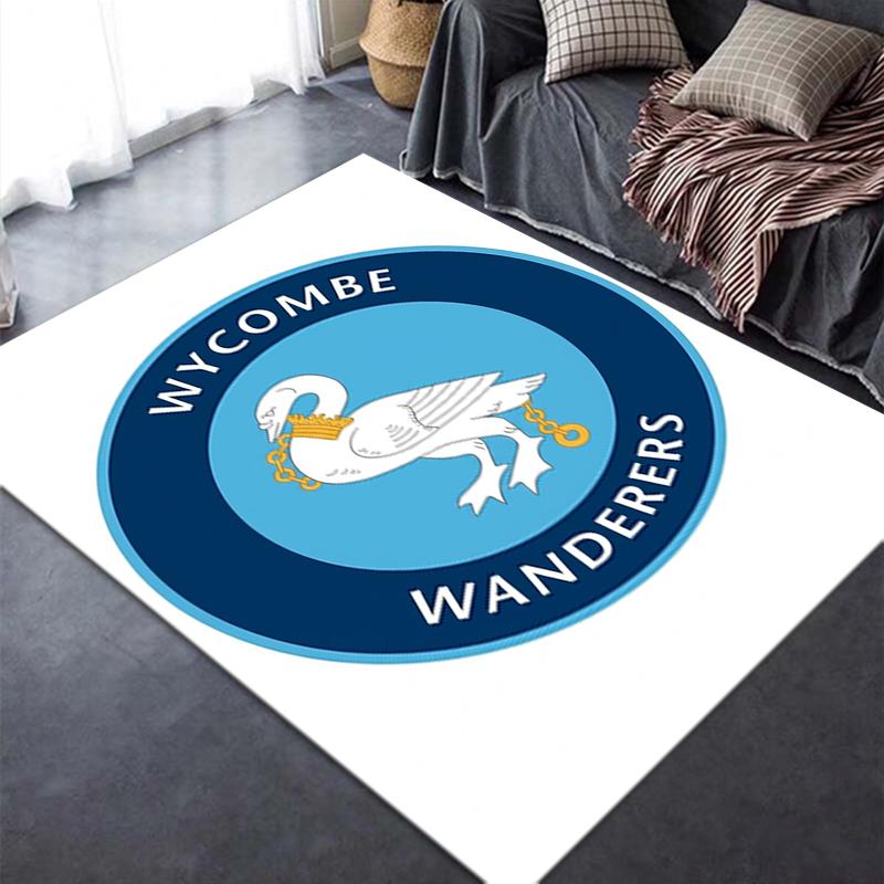 Wycombe Wanderers Fc Carpet Rug For Living Room Bedroom Home Sofa Decorationkids Play Nonslip Floor Mat
