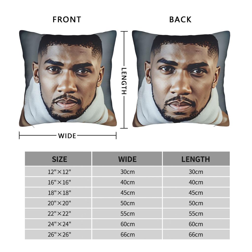 Anthony Joshua Pillow Case Soft Pillow Cover For Living Room Bed Chair Morden Pillowcases