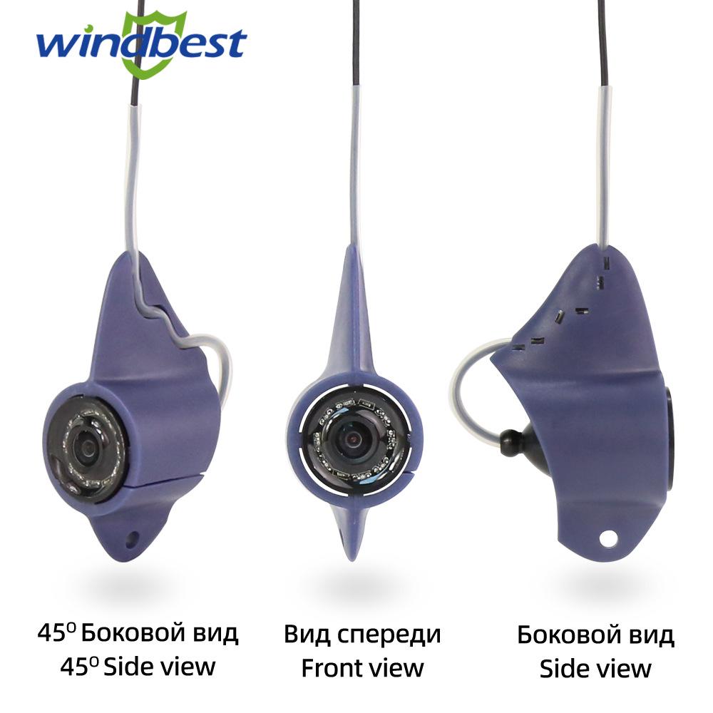 Рыбопоисковый эхолот с камерой для подводной съемки 4,3 дюйма с функцией обнаружения якоря