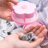 Plum Blossom Washing Machine Filter Remove Dirty Hair Mesh Yarn Laundry Reusable Ball Pet Fur Lint Hair Catcher Clothe Cleaning