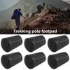 Резиновый нижний чехол для треккинговых палок 11 мм Защитные наконечники для треккинговых палок Треккинг и походы