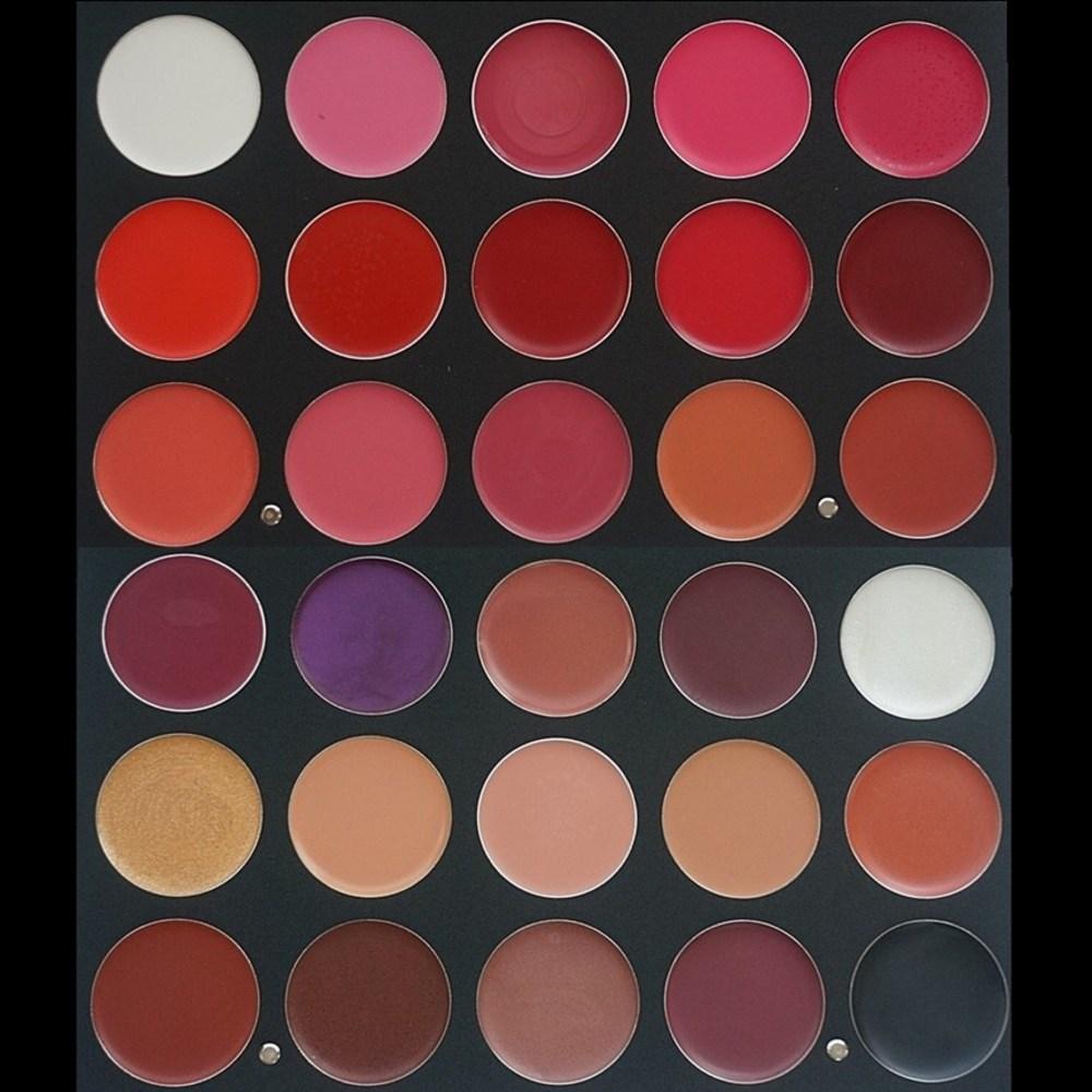 MI Beauty Lip Palette 30 Color Makeup Lip Palette, 1 Piece, 30 Colors