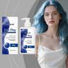Gleamxi Blue Hair Shampoo Gentle Care Soft Hair Natural Color Hair Shine Shampoo
