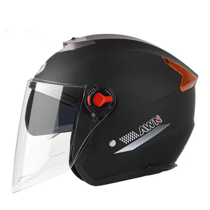 3C Certified Dual-Lens Motorcycle & Electric Vehicle Helmet for All Seasons