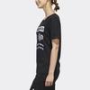 adidas Футболка с короткими рукавами и принтом Neo Minnie Letter, дышащая, женские топы EI4554