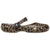 Crocs Классический Животный Балет Балерины Сепия Леопард Женский 212478-2LD