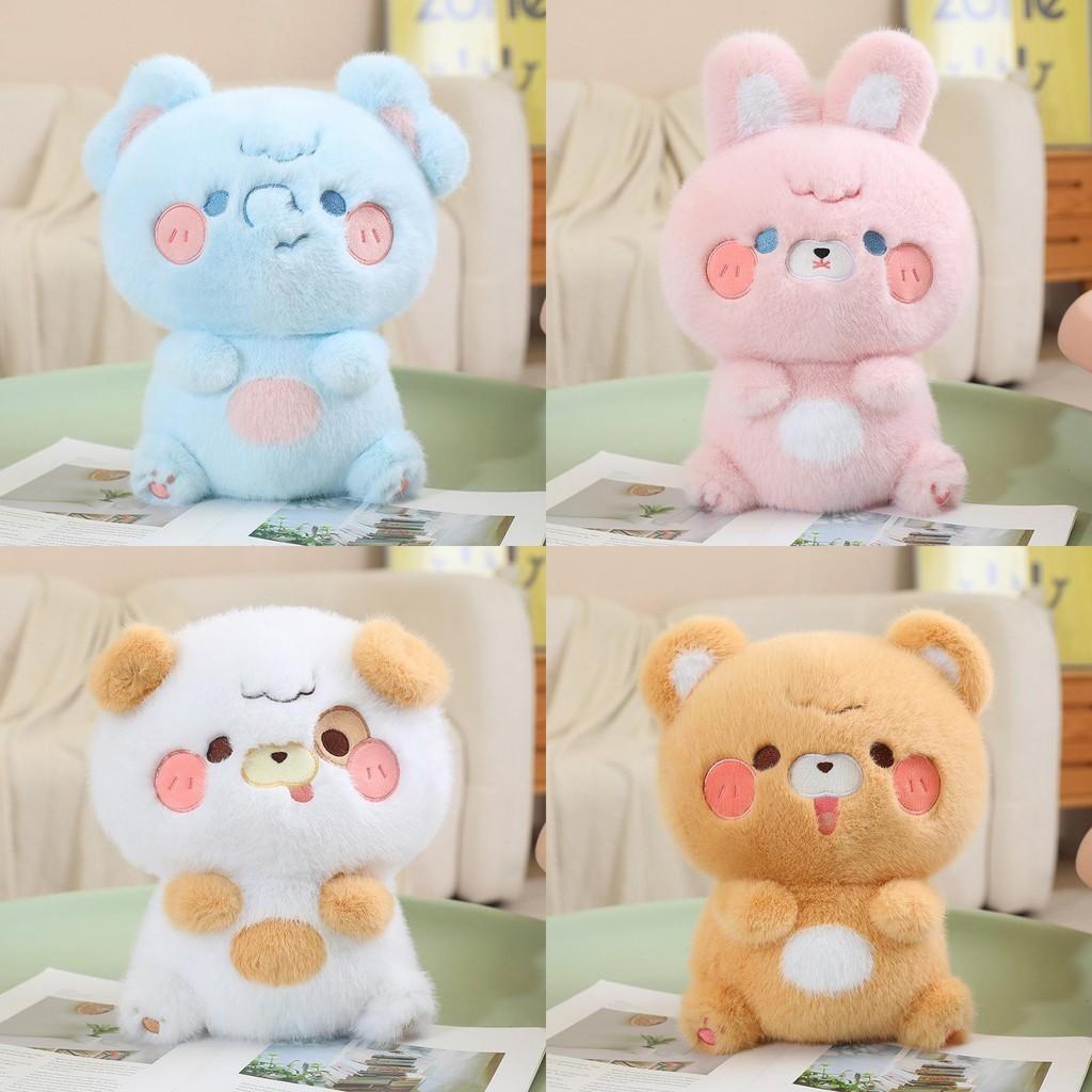 Кролики Капибары Слоны Собака Медведи Лиса Плюшевая Игрушка Кукла Украшение Подарок Детям