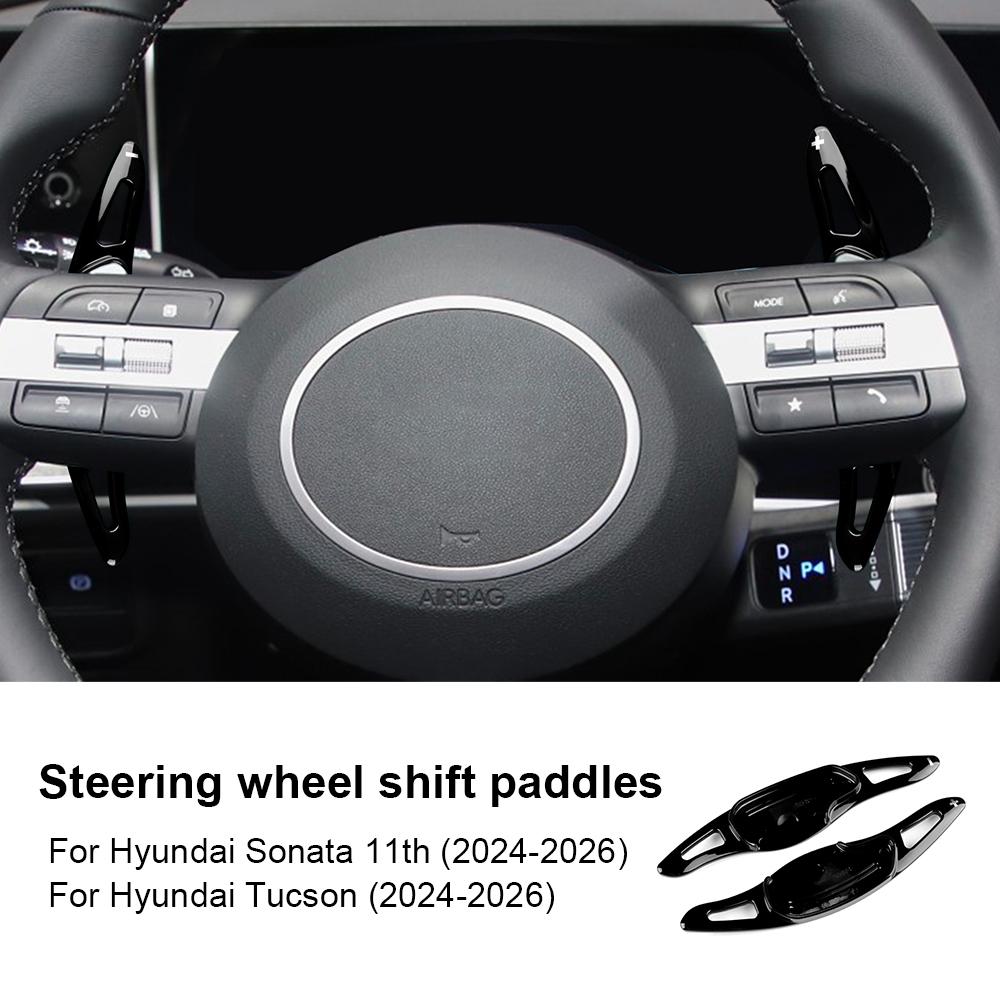 Лепесток переключения передач для Hyundai N line Tucson HEV 2025 2026 Sonata 2024 2025 2026 Накладка на руль автомобиля для удлинения рычага переключения передач DSG