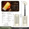 2600mAH Outdoor Telescopic Camping Light Rechargeable Portable Magnetic Honeycomb Lantern Light Emergency Lighting Camping Gear