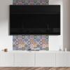 Decorative Vinyl Wall Tiles with Printed Mosaic Patterns in Squares 9x30x30 cm