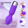 Mini AV Vibrator Female G Spot Vibration Vagina Anal Clitoris Stimulator Dildo Vibrator Adult Sex Toys for Women Masturbation