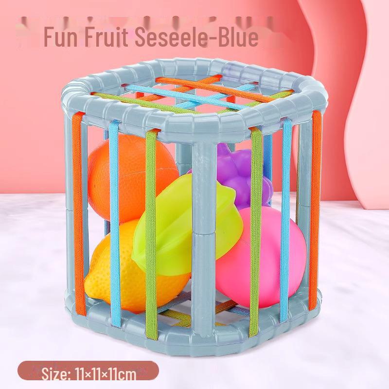 Игрушки-наполнители для фруктов Qie Qie Le Baby для раннего развития, для малышей 0-1 года, 6 месяцев+
