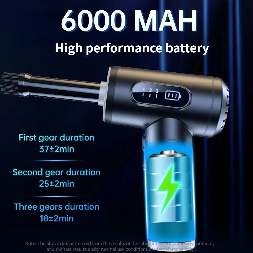 Car Vacuum Cleaner Wireless Vacuum Cleaner Handheld Vacuum Pump Mini Vacuum Cordless Robot for Car Home Appliance Strong Suction