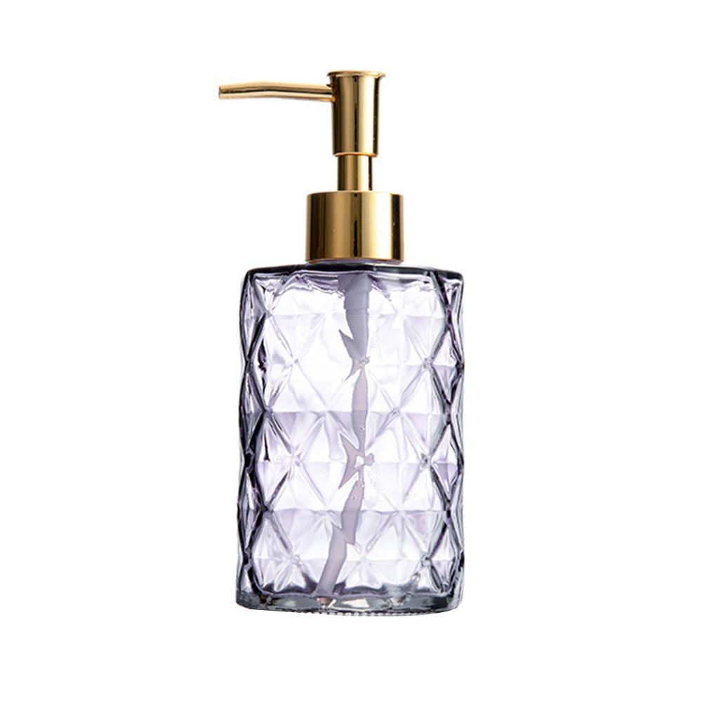 Стеклянный дозатор для мыла, бутылочный пресс, многоразовый контейнер для хранения, новые пустые бутылки