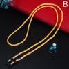 1 шт. держатель для шнурка, однотонная цепочка для маски, ремешок для очков, подвесная веревка, аксессуар для очков