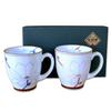 Mug Pair Present Gift Box Stylish Arita Ware Waltz Comes In a Cosmetic Box Gift Wrapped Made In Japan