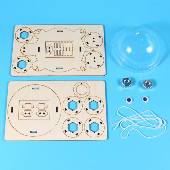 1 набор игрушек-черепах из дерева, набор для самостоятельной сборки, головоломка из дерева, тянущая черепаху, строительные поделки для детей, образовательная игрушка для физики и научного эксперимента STEM