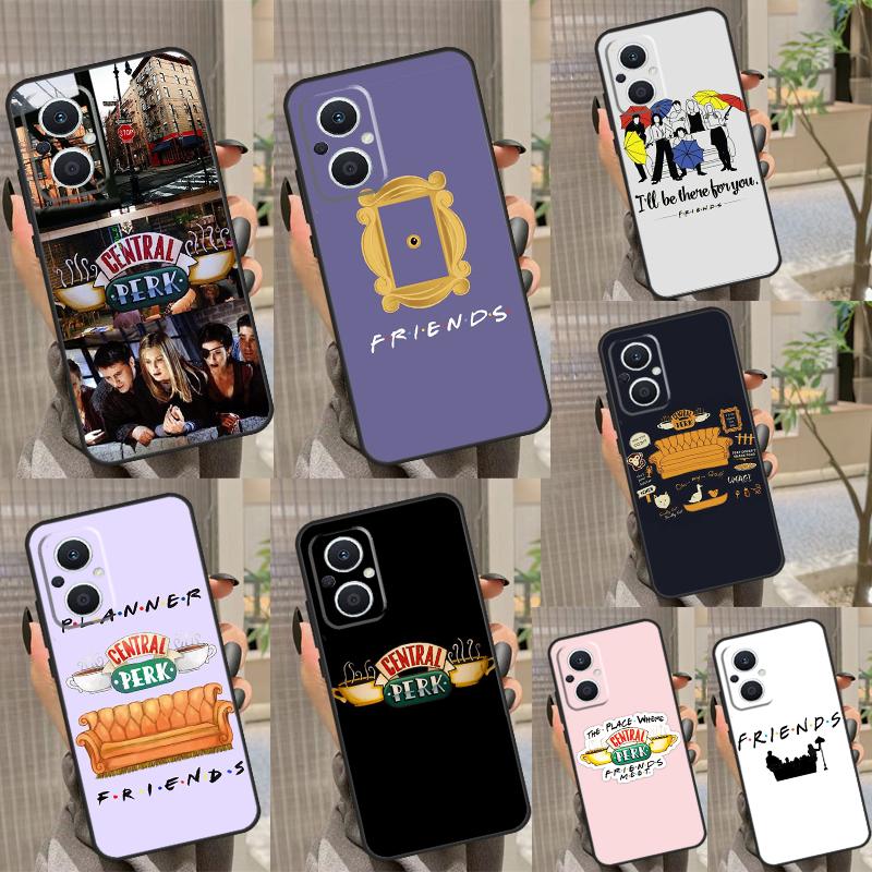 Central Perk Friends TV Show Phone Case For OPPO Reno 5Z 4Z 2Z 8T Reno 4 5 6 7 8 Lite OPPO Find X6 X5 Pro X2 X3 Neo Lite